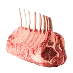 Achat en ligne CARRE D AGNEAU NETTOYE +-1KG 16 COTES sur cash-alimentaire.com