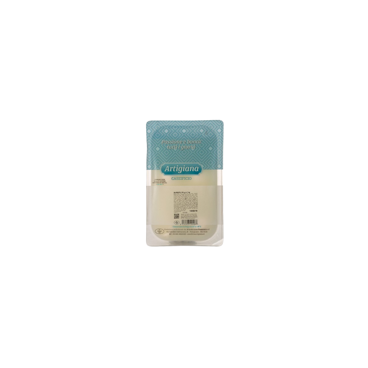 Achat en ligne BURRATA BARQUETTE 125GR sur cash-alimentaire.com