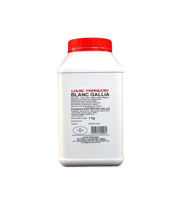 Achat en ligne BLANC D OEUF SECHE GALLIA STANDARD POT 1KG sur cash-alimentaire.com