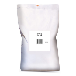 Achat en ligne FARINE DE RIZ GLUANT THAILANDE SAC 25KG sur cash-alimentaire.com