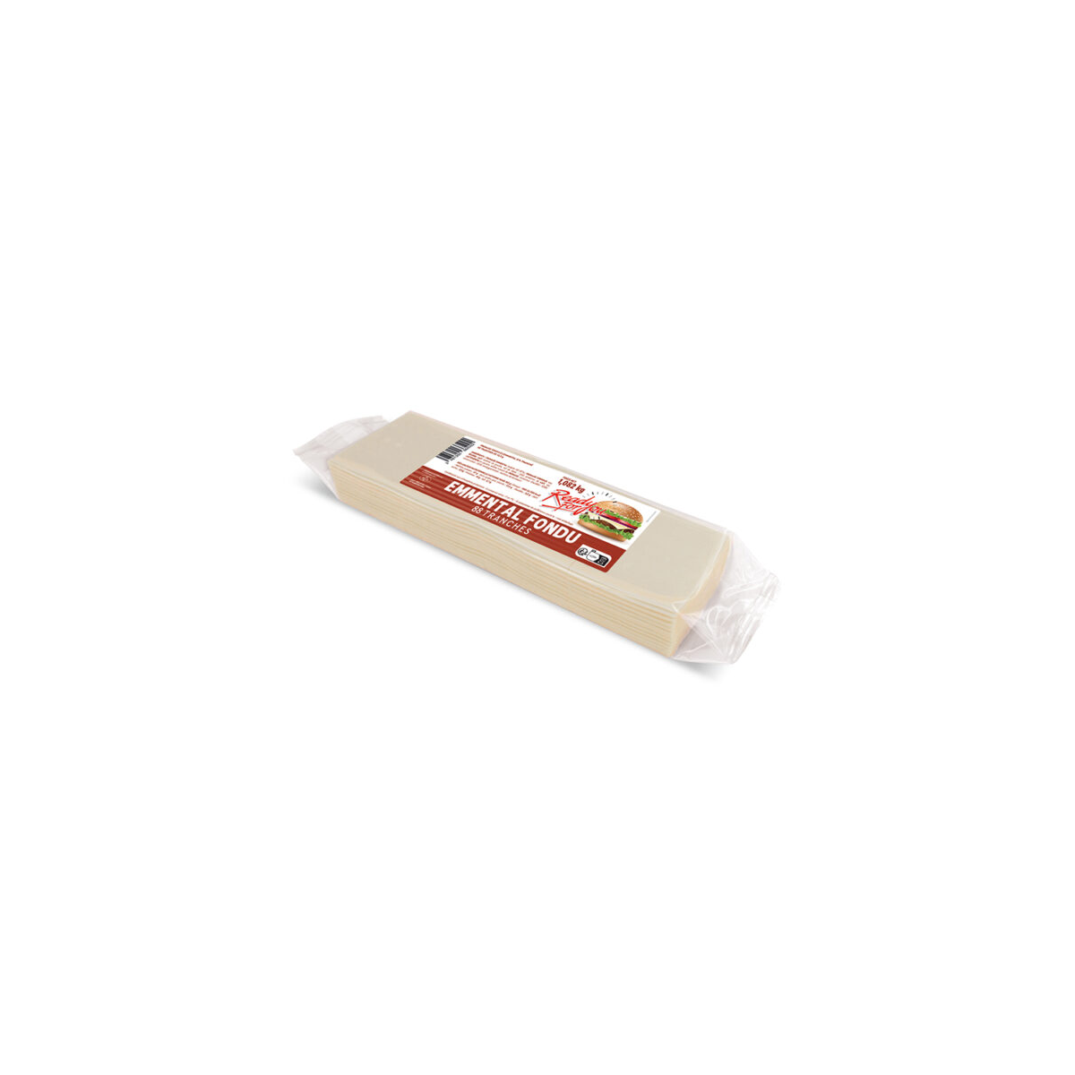 Achat en ligne FROMAGE FONDU 51% EMMENTAL X 88 TRANCHES sur cash-alimentaire.com