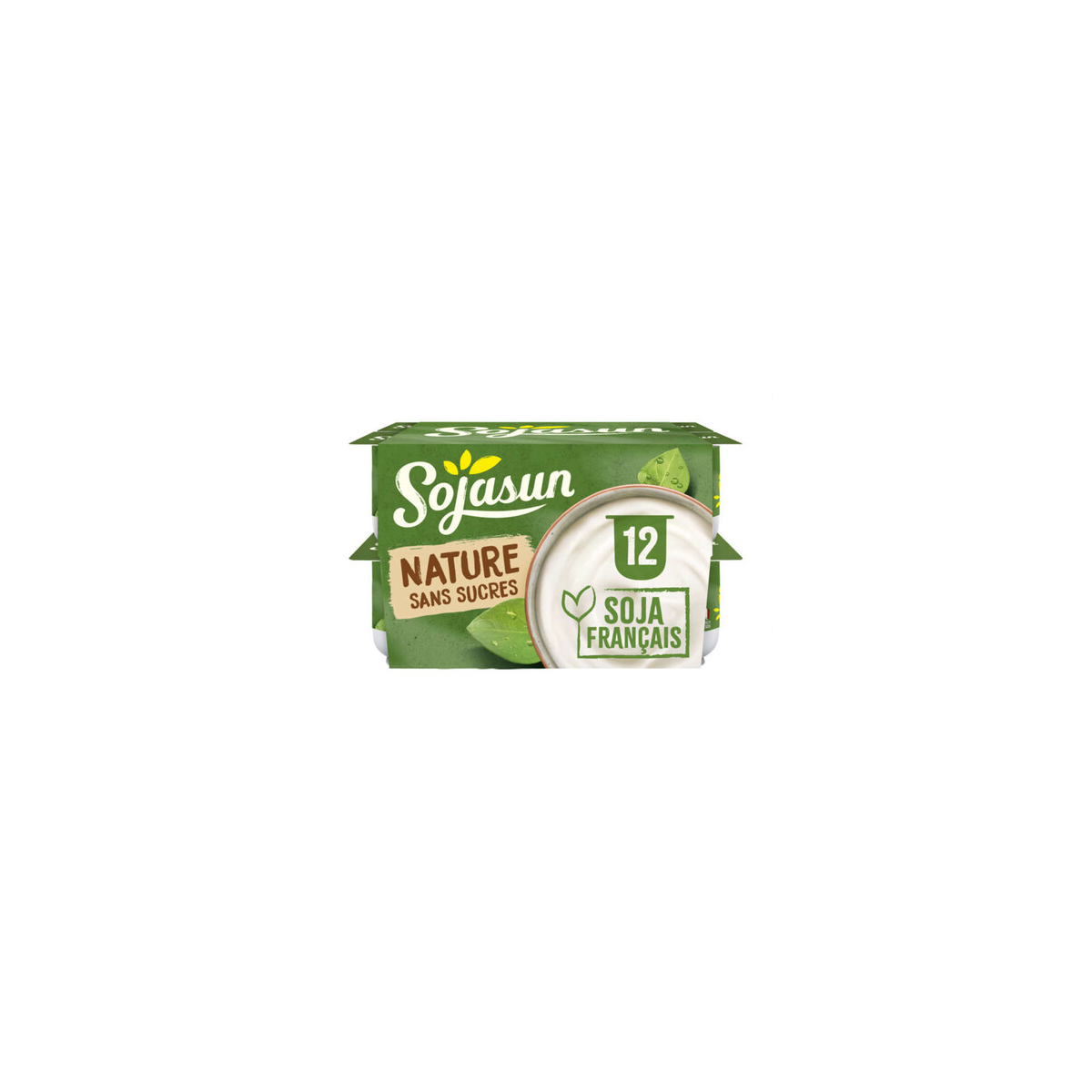 Achat en ligne YAOURT NATURE LAIT DE SOJA 100 GR sur cash-alimentaire.com