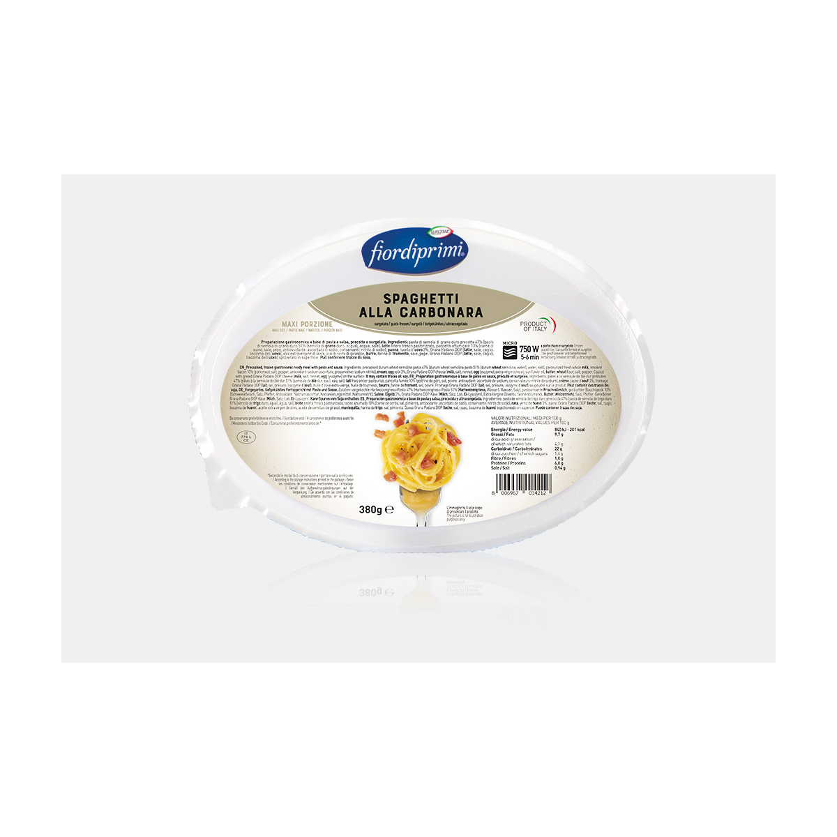 Achat en ligne SPAGHETTI A LA CARBONARA 300GR sur cash-alimentaire.com