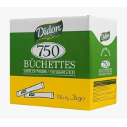 Achat en ligne SUCRE BUCHETTE 4GR DIDON sur cash-alimentaire.com