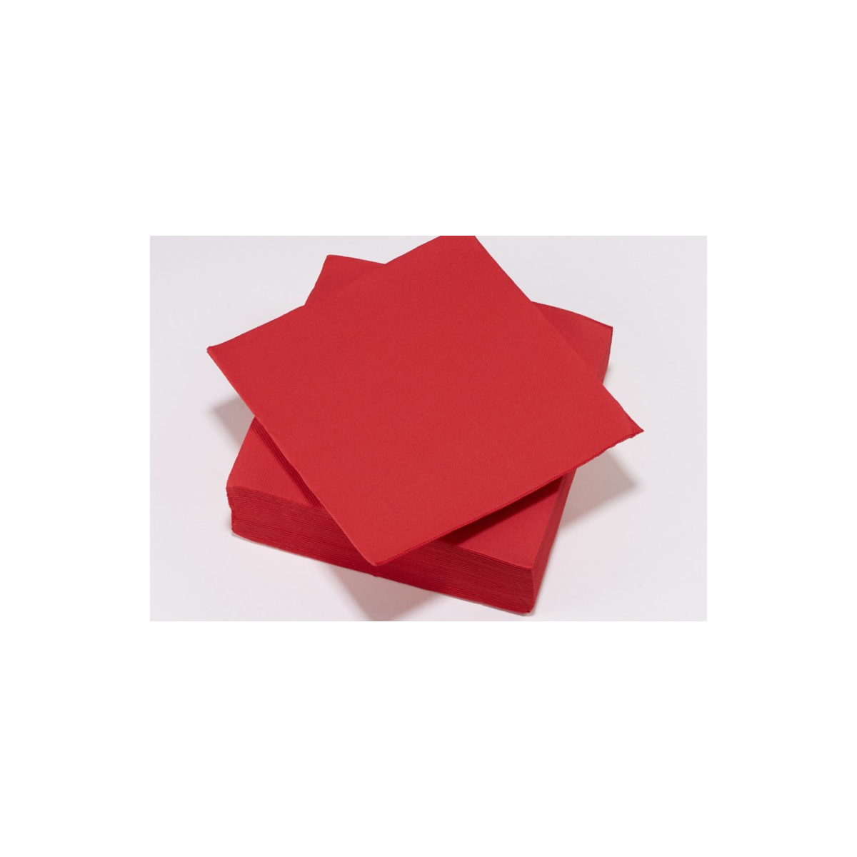 Achat en ligne SERVIETTE TENDANCE ROUGE 38 X 38 CM sur cash-alimentaire.com