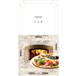Achat en ligne BOITE PIZZA HAVANE 33 X H3.5CM sur cash-alimentaire.com