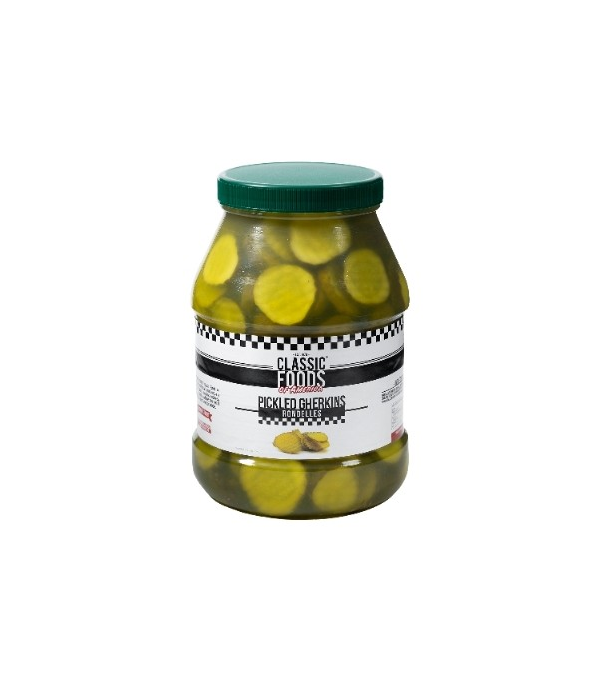 Achat en ligne PICKLES GHERKINS EN RONDELLES 2.3 KG sur cash-alimentaire.com