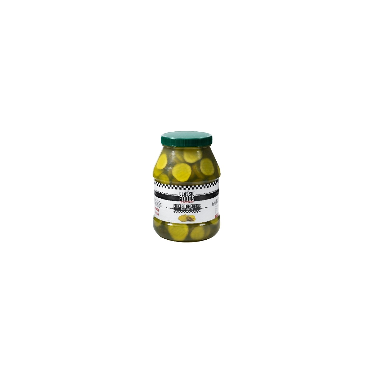 Achat en ligne PICKLES GHERKINS EN RONDELLES 2.3 KG sur cash-alimentaire.com