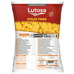 Frites surgelées 10/18 extra – Lutosa – 2,5 kg