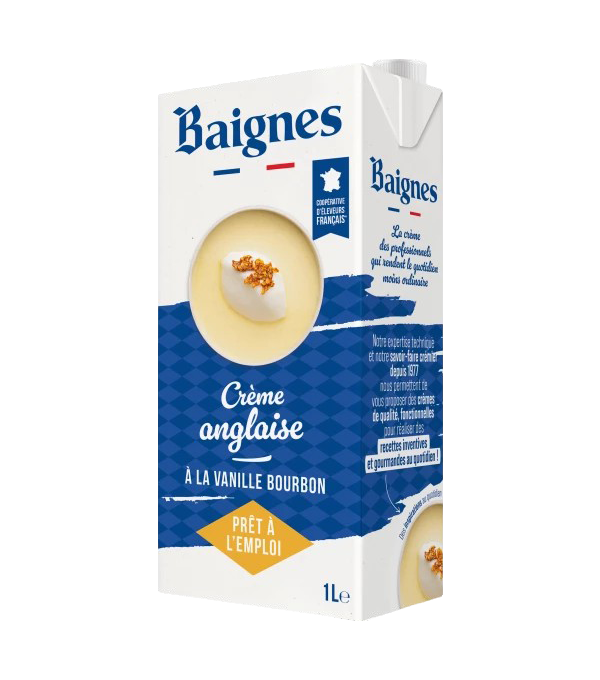 Destockage CREME ANGLAISE BAIGNES