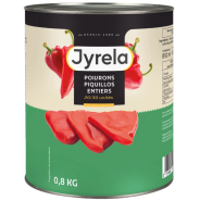 Poivron Piquillo Entier Pelé BT 4/4 – Pérou – Vente Professionnelle
