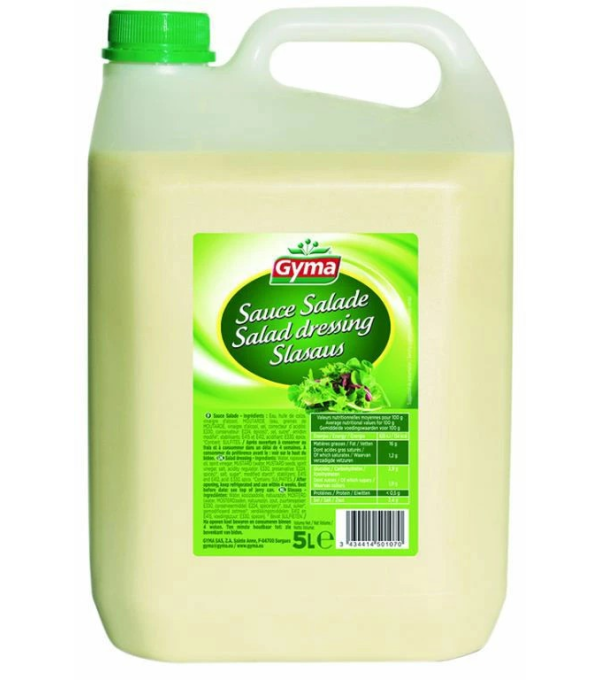 Sauce Salade Bidon 5 L – Gyma – Usage Professionnel