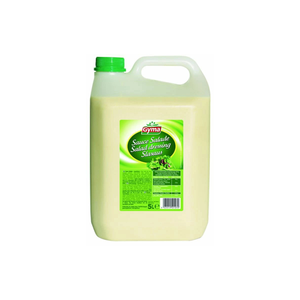 Sauce Salade Bidon 5 L – Gyma – Usage Professionnel