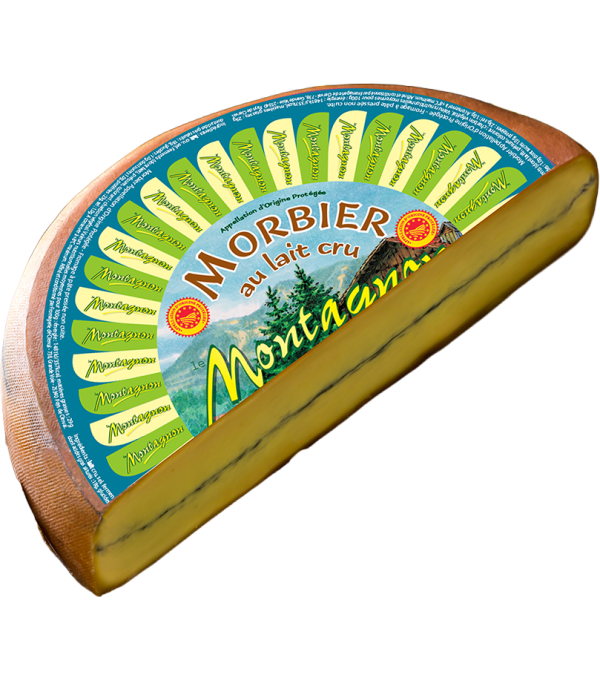 Morbier AOP Demi-Meule 6,5 kg – 29 % MG – Montagnou