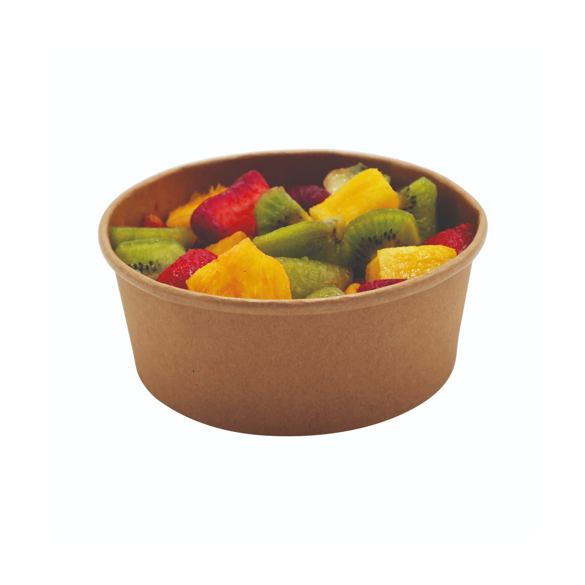 Boîte Salade Kraft Brun 480 ml x 50U – Ø150 mm – Vente à Emporter