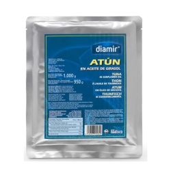 Thon Listao à l’Huile Poche 1 kg – 950 g Net Égoutté
