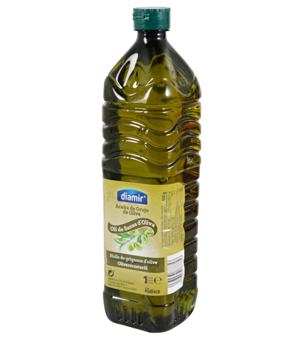 Huile de Grignon d’Olive 1 L – Assaisonnement, Cuisson et Friture