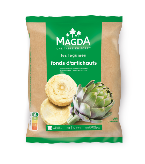Fonds d’Artichaut Surgelés 5/7 cm 1 kg – Magda