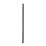 Pailles noires en PP Ø6 x 200 mm – lot de 250 unités – réutilisables et recyclables – Sparklers Club