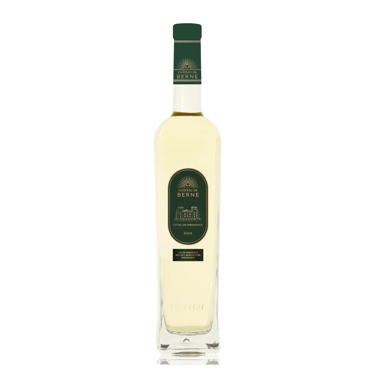Côtes de Provence blanc biologique 2025 75 cl – AOP – Château de Berne