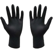 Gants Nitrile Noir Taille S Boîte de 100 Non Poudrés – Global Hygiène