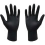 Gants Nitrile Noir Taille L Boîte de 100 Non Poudrés – Global Hygiène