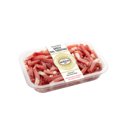 Speck en morceaux Maletti 120g – Jambon fumé italien affiné