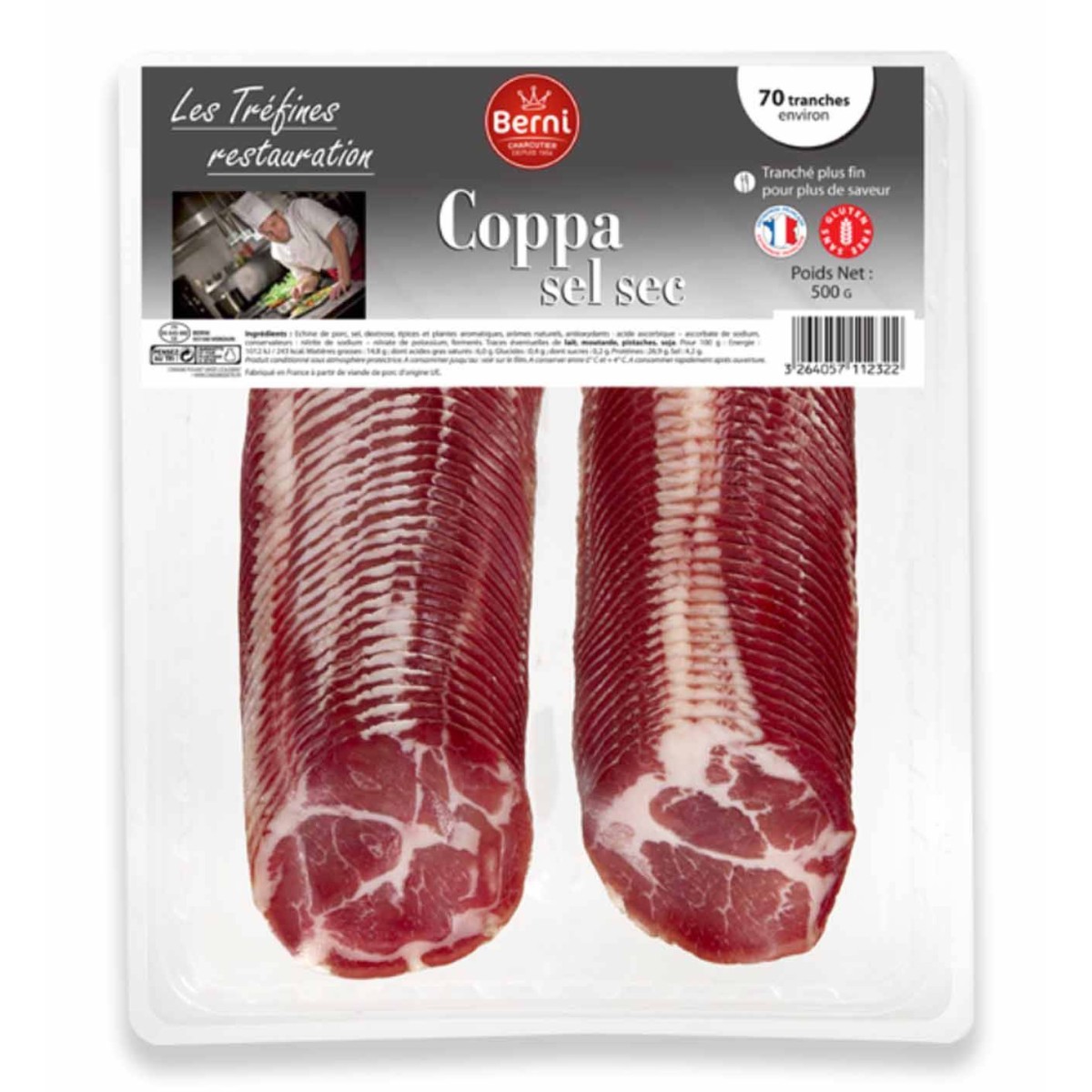 COPPA SEL SEC BERNI - prix grossiste - cash-alimentaire.com