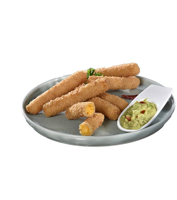 Cheddar sticks surgelés 1kg – Bâtonnets fromage apéritif