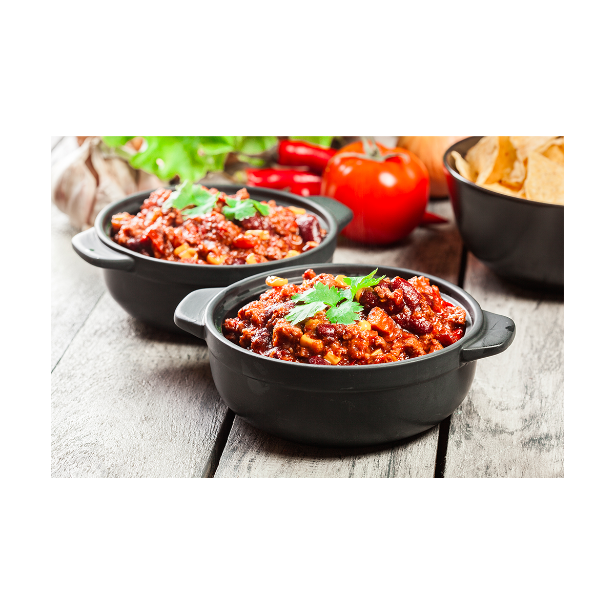 Chili con carne surgelé Jean Routhiau 300g – plat cuisiné prêt à réchauffer