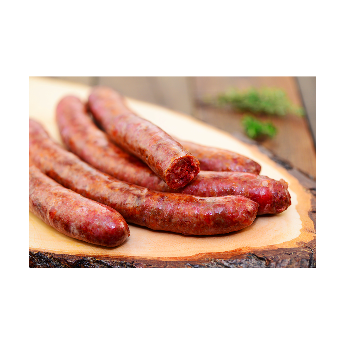 Merguez de bœuf cuite halal 50 g – sachet 2,5 kg – 50 unités – Global Food Solutions