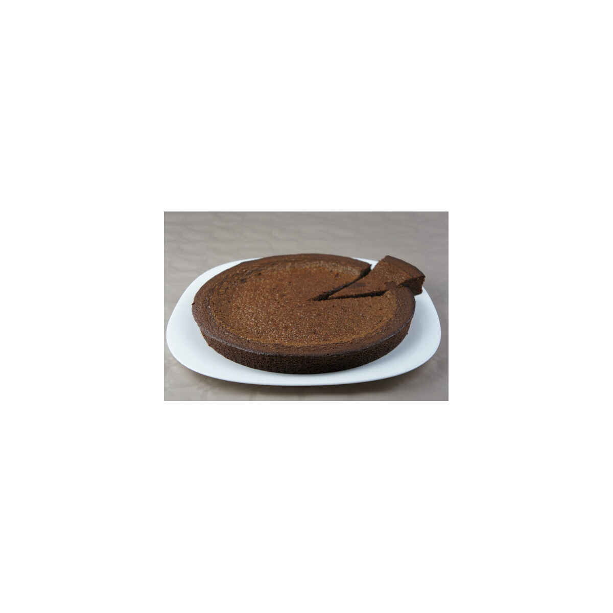 Gâteau mi-cuit chocolat Pomoone 26cm 1kg – dessert fondant surgelé