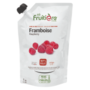Purée de framboise fraîche La Fruitière 1kg – 100% fruit