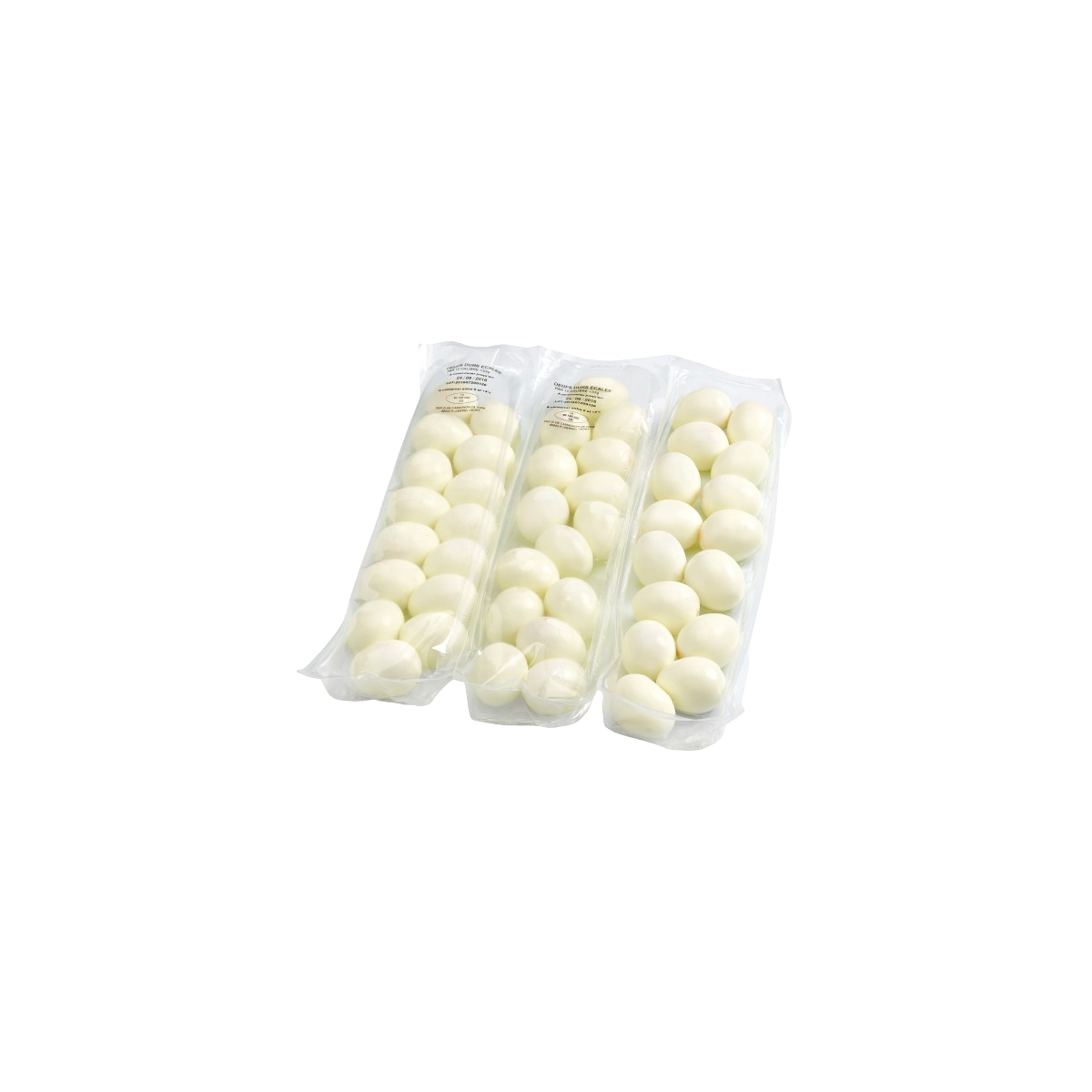 Œufs durs écalés Cocotine x45 – ovoproduits professionnels