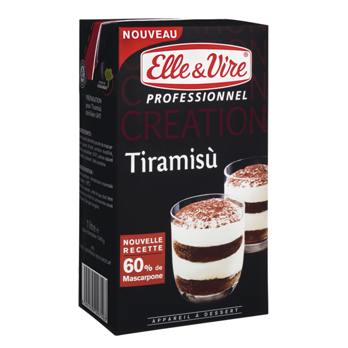 APPAREIL A TIRAMISU ELLE ET VIRE - prix grossiste - cash-alimentaire.com