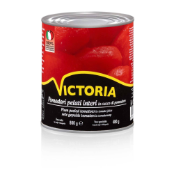 TOMATE ENTIERE PELEE JUS VICTORIA au prix de gros - cash-alimentaire.com