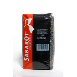 LENTILLE VERTE POLY SABAROT au prix de gros - cash-alimentaire.com