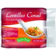 LENTILLES CORAIL ROUGE VIVIEN PAILLE au prix de gros - cash-alimentaire.com