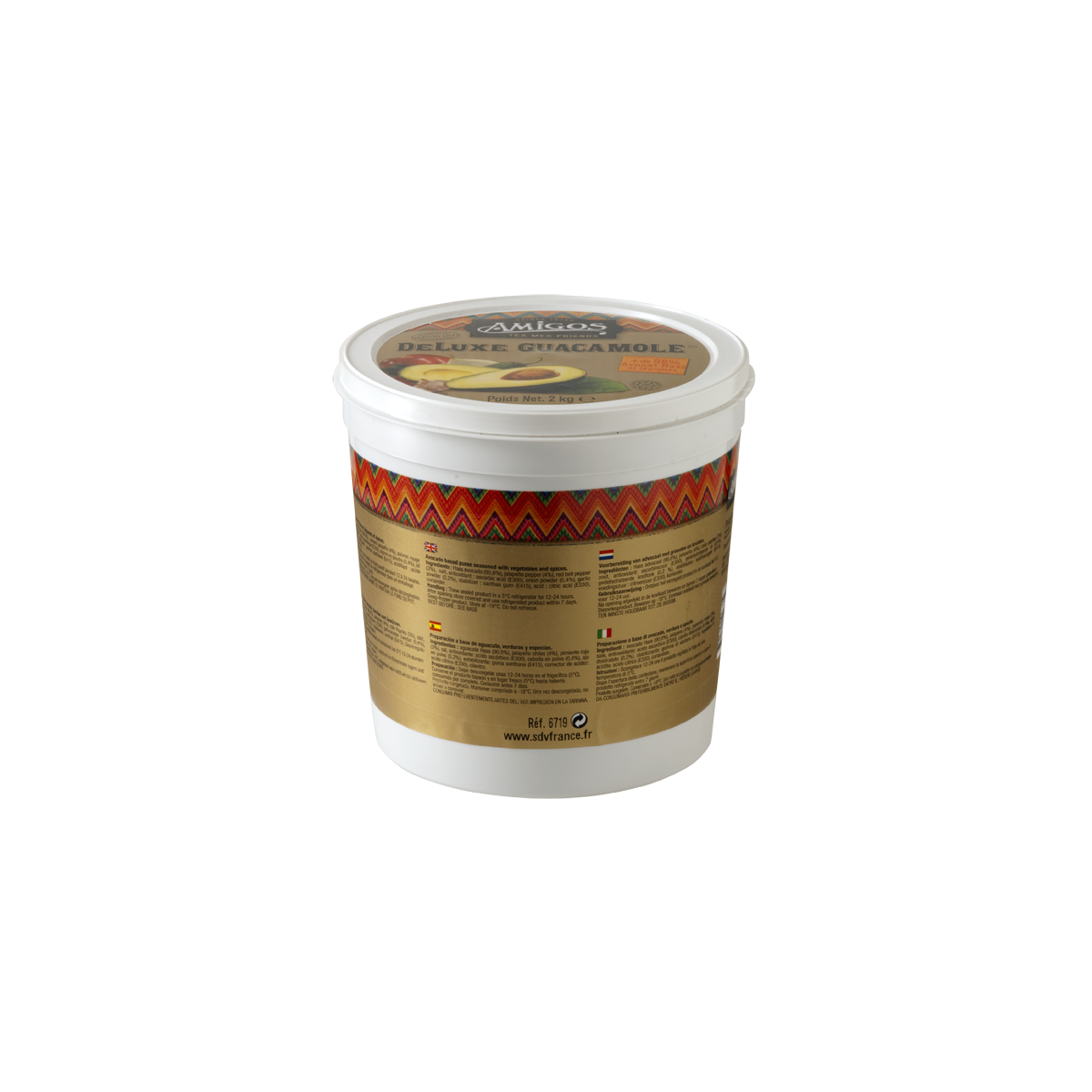 GUACAMOLE DELUXE AMIGOS - prix grossiste - cash-alimentaire.com