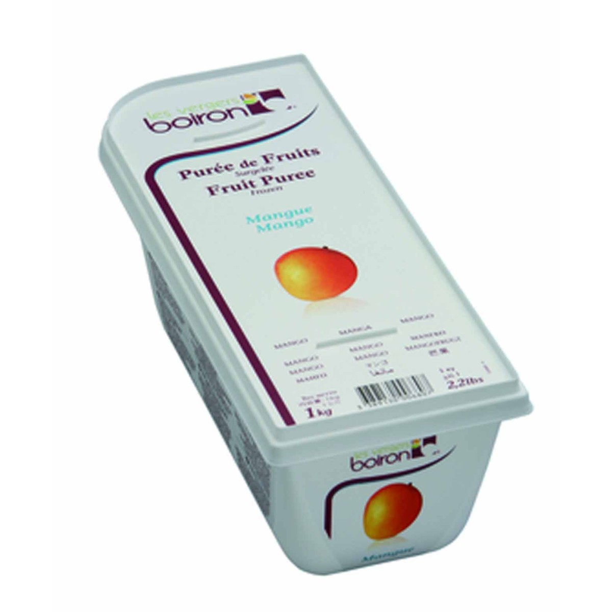 PUREE DE MANGUE NON SUCREE BOIRON - prix grossiste - cash-alimentaire.com