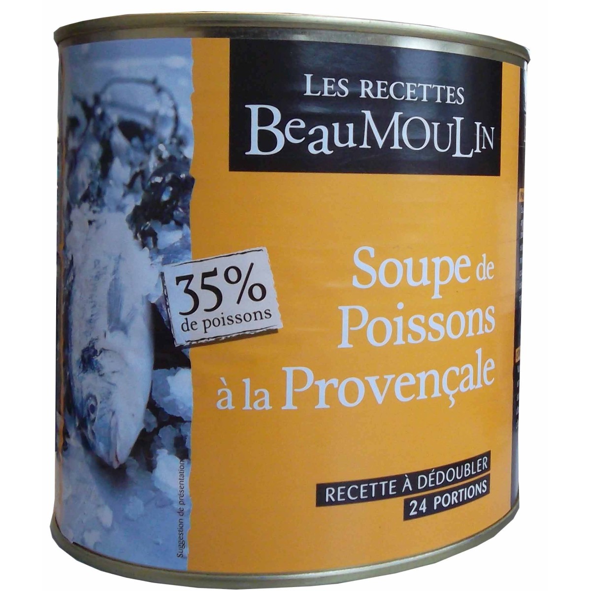 SOUPE DE POISSONS PROVENCALE BT BEAUMOULIN au prix de gros - cash-alimentaire.com