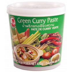 Pate curry vert - Thaïlande - pot 400g