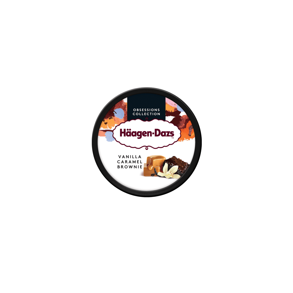 VANILLE CARAMEL BROWNIES MORCEAUX HAAGEN-DAZS - prix grossiste - cash-alimentaire.com
