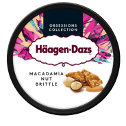 MACADAMIA NUT BRITTLE HAAGEN-DAZS - prix grossiste - cash-alimentaire.com