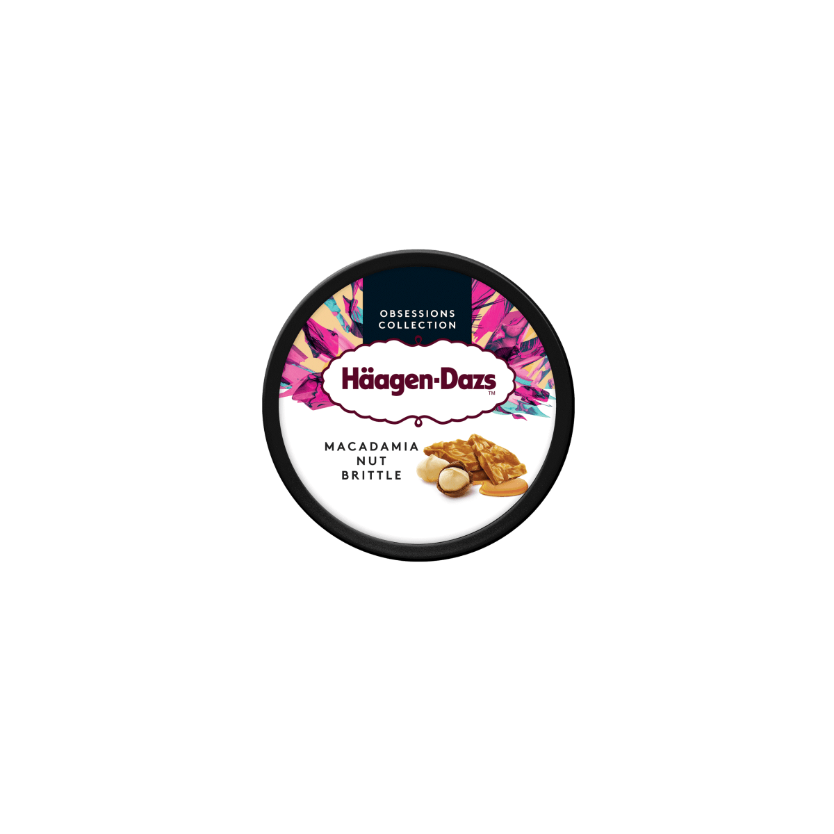 MACADAMIA NUT BRITTLE HAAGEN-DAZS - prix grossiste - cash-alimentaire.com