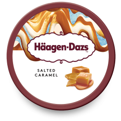 CARAMEL AU BEURRE SALE HAAGEN-DAZS - prix grossiste - cash-alimentaire.com
