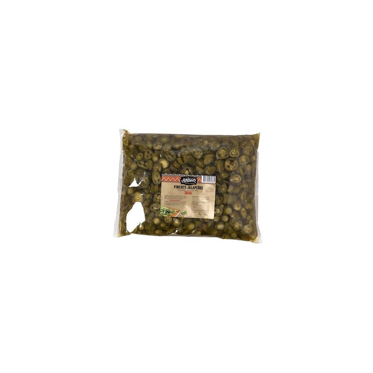 PIMENT JALAPENOS EMINCE AMIGOS au prix de gros - cash-alimentaire.com