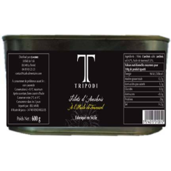FILETS D ANCHOIS A L HUILE TRIPODI - prix grossiste - cash-alimentaire.com