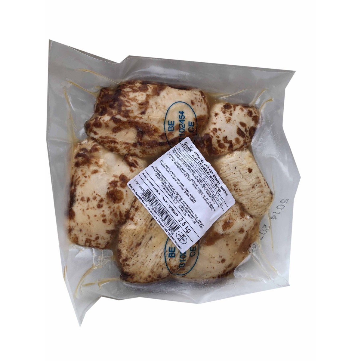 FILET DE POULET ROTI ENTIER EUROPA CUISSON - prix grossiste - cash-alimentaire.com