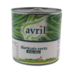 HARICOT VERT EXTRA FIN AVRIL au prix de gros - cash-alimentaire.com
